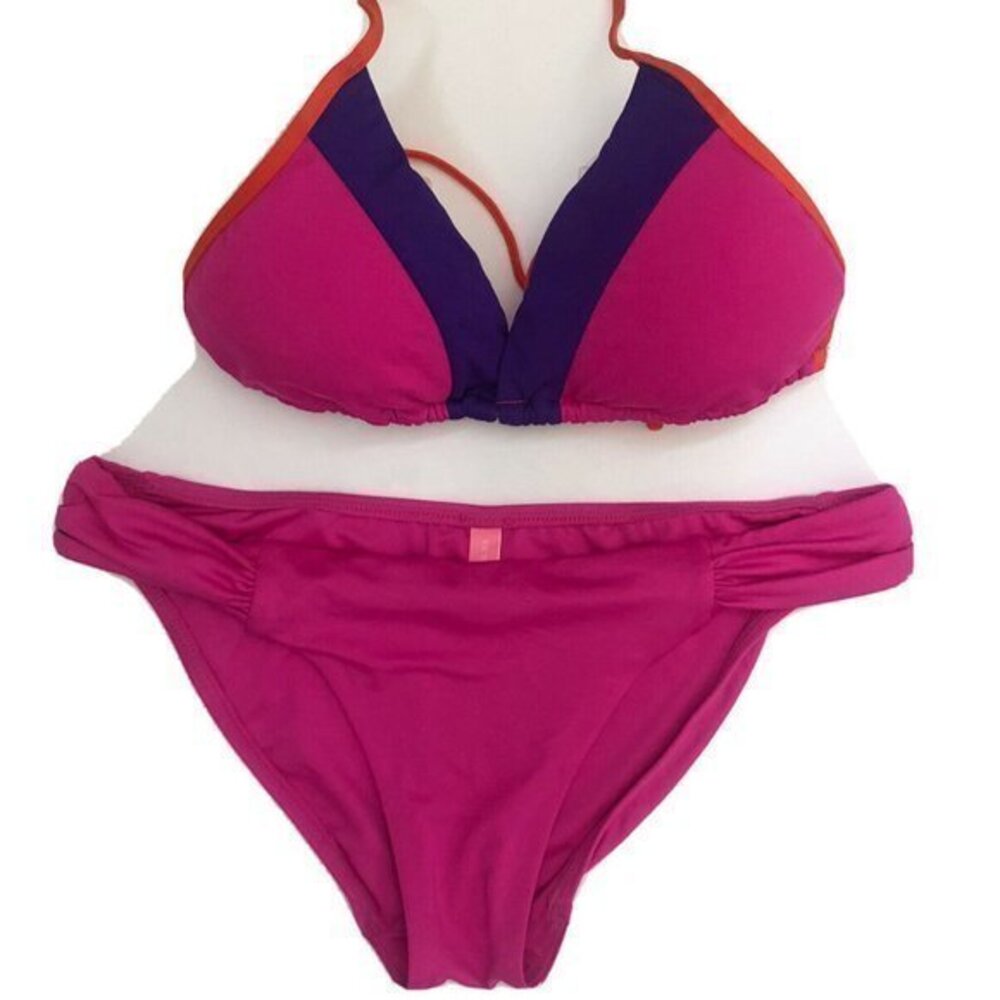 Victorias Secret Swim 2pc Bikini Set size M Pink